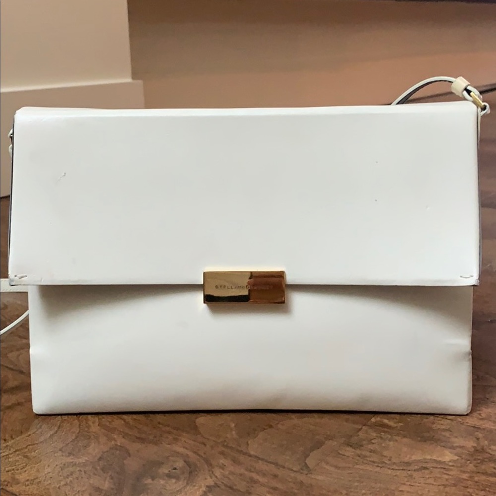 Stella McCartney cream bag.